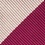 Crimson Microfiber Crimson & Cream Stripe Self-Tie Bow Tie